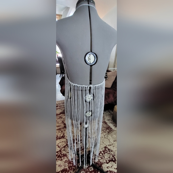 Macrame lace dress bikini coverup - Picture 10 of 10